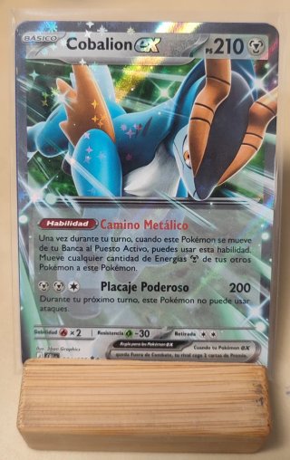 Carta Pokémon Cobalion EX (CRI 064)