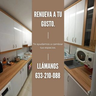 Instalación de vinilo para cocinas