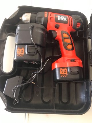 Taladro Atornillador Black & Decker 12V