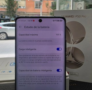 Huawei P50 Pro 256GB + 8GB Negro Dorado