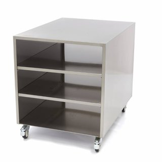 Tavolo Macchina in Acciaio Inox - 60 x 80cm - Port