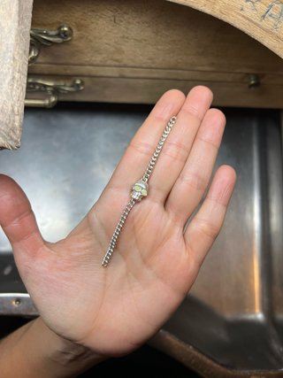 Pendiente plata calavera