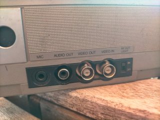 Grabador VHS Blaupunkt RTX-260 y cámara TVC-313