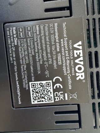 Estación Meteorológica VEVOR WiFi 7 en 1