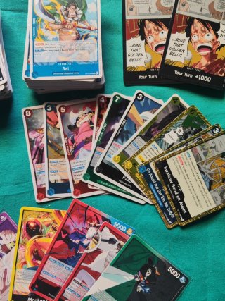 One Piece TCG OP15 +100 Carte