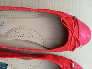 Manoletinas rojas FK Talla 40