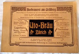Album Vedute Storiche Zurigo Ansichten 1900