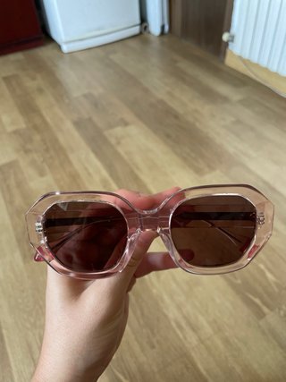 Gafas de sol octogonales sin uso