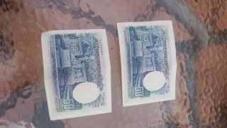 Billetes República Española 50 Pesetas (10 unidade