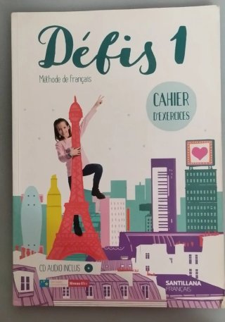 Libro Francés Défis 1 Cahier Ejercicios