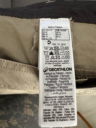 Pantalón corto cargo gris hombre
