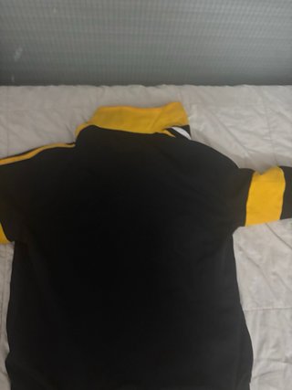 Conjunto Lacoste Negro y Amarillo