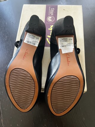 Zapatos Clarks Talla 37 Negro