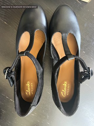 Zapatos Clarks Talla 37 Negro