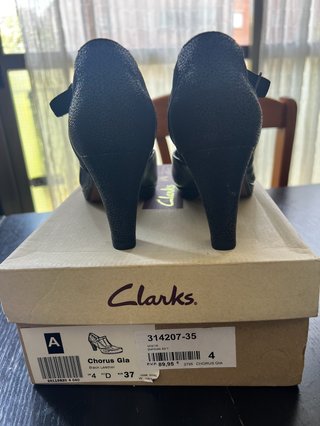 Zapatos Clarks Talla 37 Negro