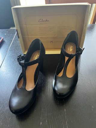Zapatos Clarks Talla 37 Negro