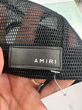 Gorra Trucker Amiri Negra