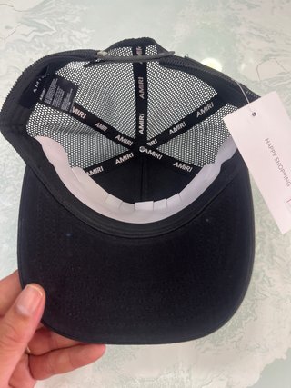 Gorra Trucker Amiri Negra