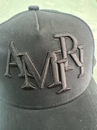 Gorra Trucker Amiri Negra