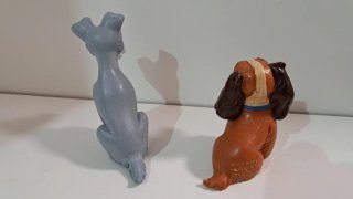 Figuras Dama y el Vagabundo Comics Spain Años 80