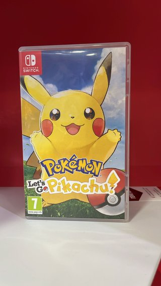 Pokémon: Let's Go, Pikachu! Nintendo Switch