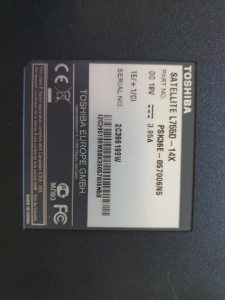 Portatile Toshiba Grigio