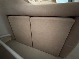 Sofá chaise longue 3/4 plazas tela beige