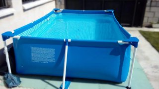 Piscina Intex Rectangular con depuradora y útiles