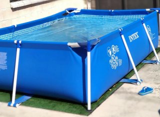 Piscina Intex Rectangular con depuradora y útiles
