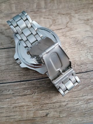 Reloj Louis Valentin Hombre Plata Blanco