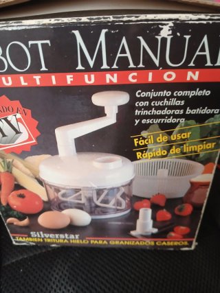 Procesador de alimentos manual Silverstar