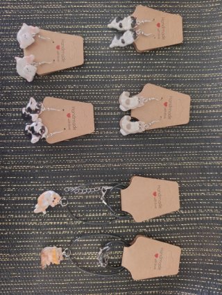 Colgantes y pendientes de gatitos!!!