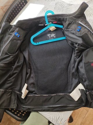 Chaqueta Moto HELD Negra y Gris