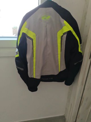 Chaqueta Moto HELD Negra y Gris