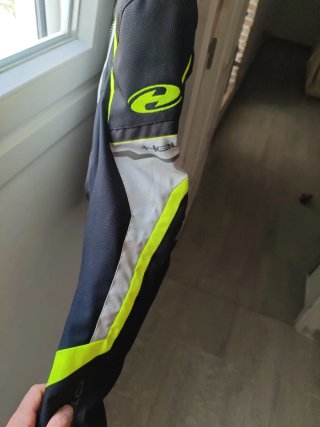 Chaqueta Moto HELD Negra y Gris