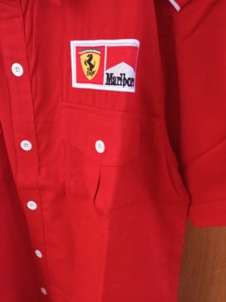 Camisa Ferrari Talla L de adulto