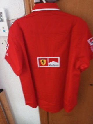 Camisa Ferrari Talla L de adulto