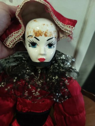 Muñecos de porcelana vintage