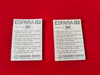 Cromos Mundial España 82 Panini