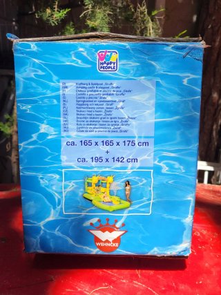 Piscina hinchable infantil con accesorios