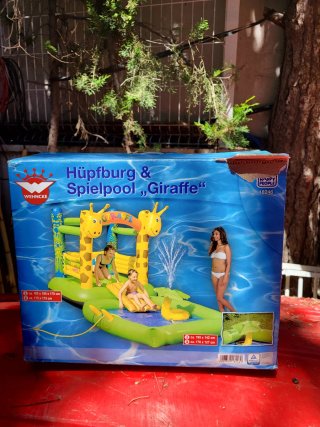 Piscina hinchable infantil con accesorios