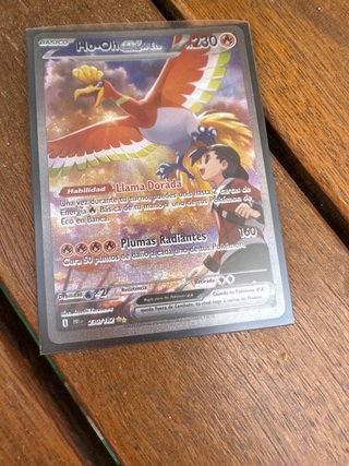 Carta Pokémon Ho-Oh EX de Eco 230 HP