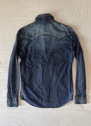 Camisa vaquera Replay azul oscuro Talla M