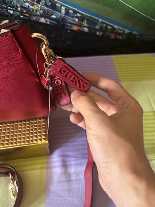 Bolso Guess Rojo Original