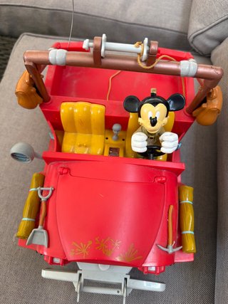 Coche de Juguete Mickey Mouse Rojo