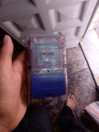 Game Boy Color Morado Transparente