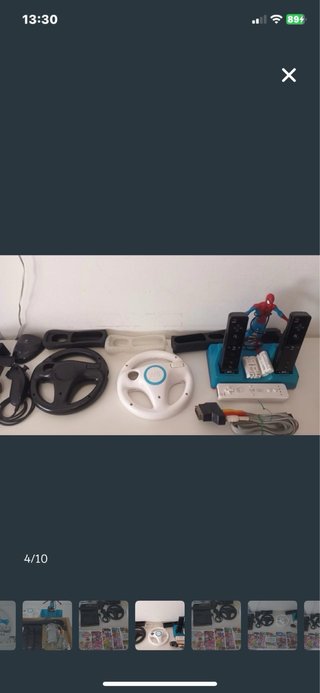 Nintendo Wii Negra + Accesorios y Juegos