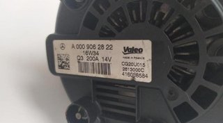 Mercedes-benz 269977 a0009062822 alternador clase