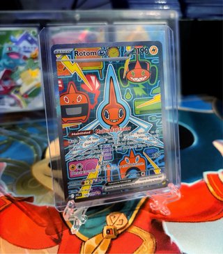 Carta Pokémon Rotom EX Fullart Arte Alternativo