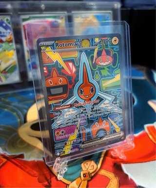 Carta Pokémon Rotom EX Fullart Arte Alternativo